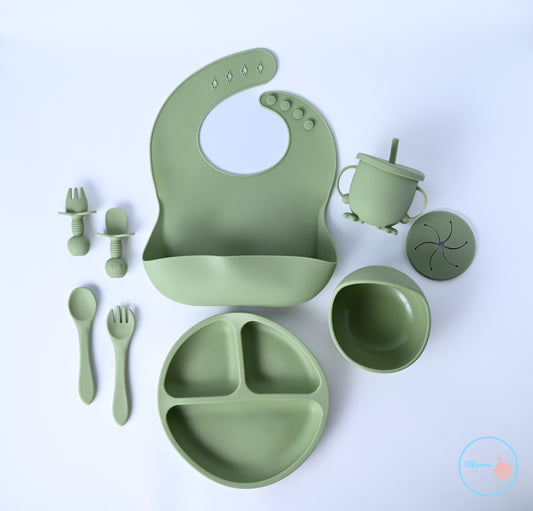 Baby Silicone Plate Tableware Sit